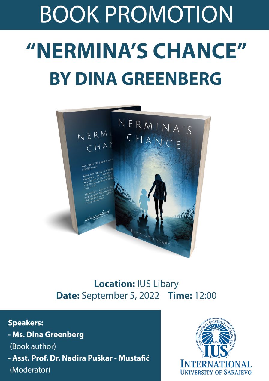 Book Promotion - "Nermina's Chance" by Dina Greenberg